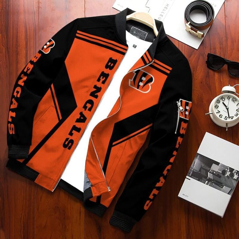 Cincinnati Bengals Bomber Jacket 100 Sport Hot Trending Hot Choice Design Beautiful BJ01590