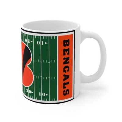 Cincinnati Bengals Football Field NFL Mug 4