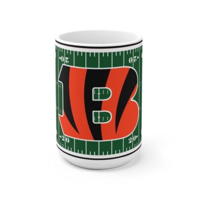 Cincinnati Bengals Football Field NFL Mug