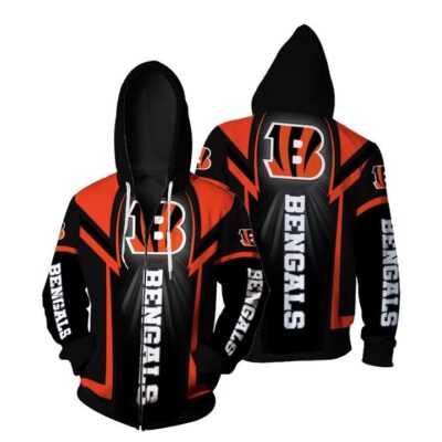 Cincinnati Bengals For Fans Zip Hoodie ZH01414