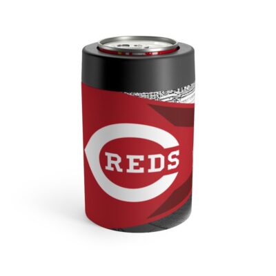 Cincinnati Reds MLB Pennant Stainless Steel Can Holder 2