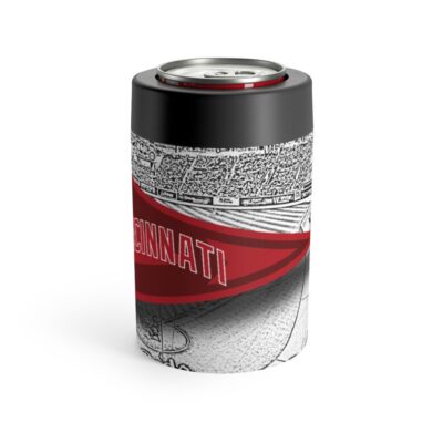 Cincinnati Reds MLB Pennant Stainless Steel Can Holder 3