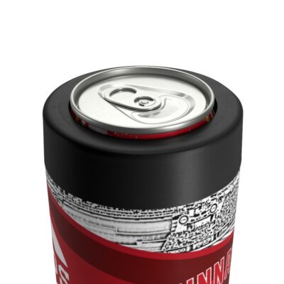 Cincinnati Reds MLB Pennant Stainless Steel Can Holder 5