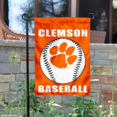 Clemson Tigers Baseball Team Garden Flag GF00182