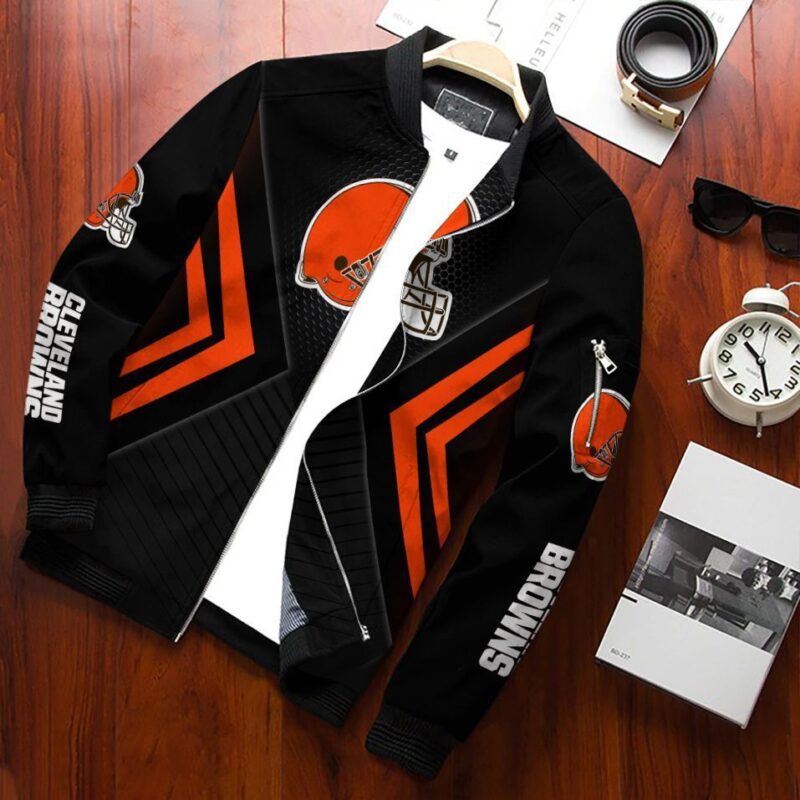 Cleveland Browns Bomber Jacket 316 Sport Hot Trending Hot Choice Design Beautiful BJ02383