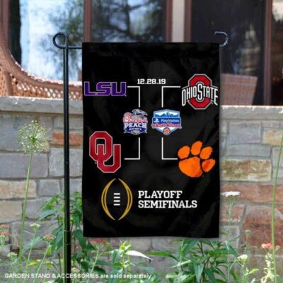 College Football Semifinals Bracket Garden Flag GF01651