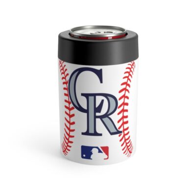 Colorado Rockies Jersey Stainless Steel Can Holder 3