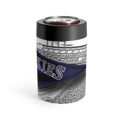 Colorado Rockies MLB Pennant Stainless Steel Can Holder 3