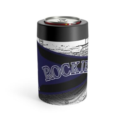 Colorado Rockies MLB Pennant Stainless Steel Can Holder