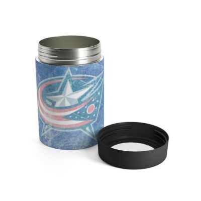 Columbus Blue Jackets NHL Stainless Steel Can Holder 4