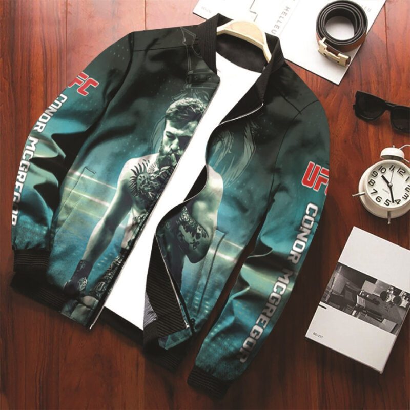 Conor McGregor UFC Champions Warrior The Notorious Bomber Jacket Gift for Conor McGregor Fans BJ03469