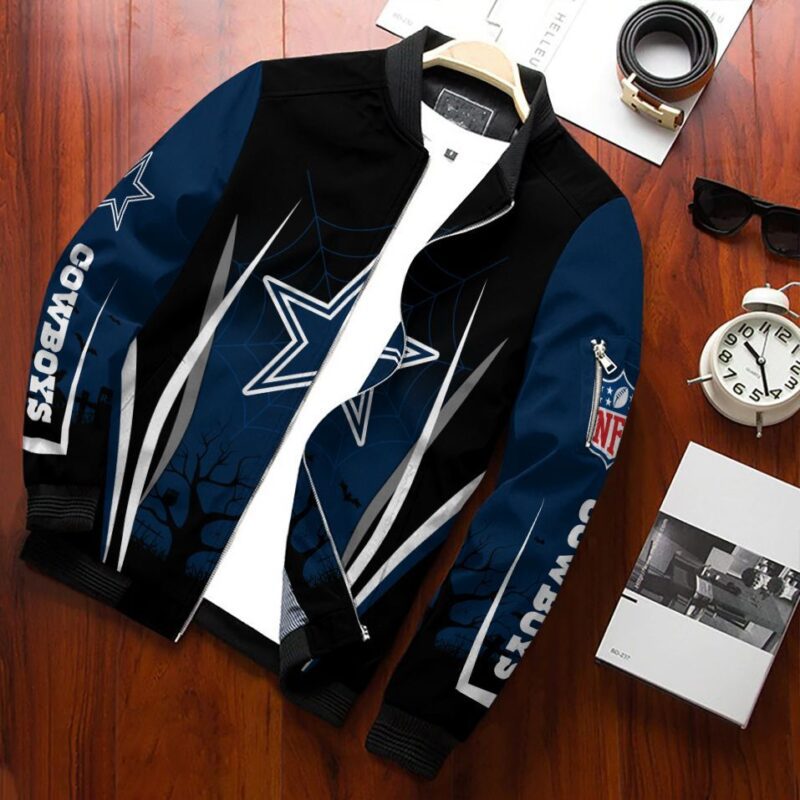 Dallas Cowboys Halloween Bomber Jacket 632 Sport Hot Trending Hot Choice Design Beautiful BJ02276