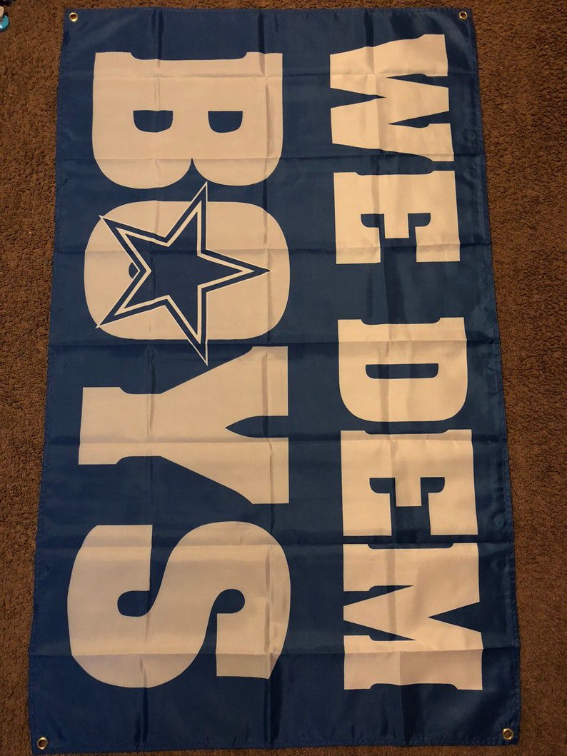 Dallas-Cowboys-WE-DEM-BOYS-Banner-Flag-Wall-Flag-BF73 Dallas Cowboys WE DEM BOYS Banner Flag Wall Flag BF73