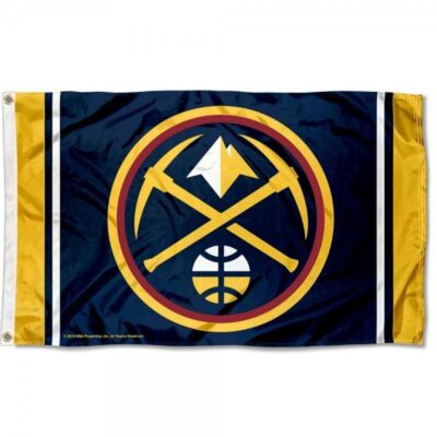Denver Nuggets Pickaxe 3x5ft Wall Flag Banner Flag Outdoor Flag BF357