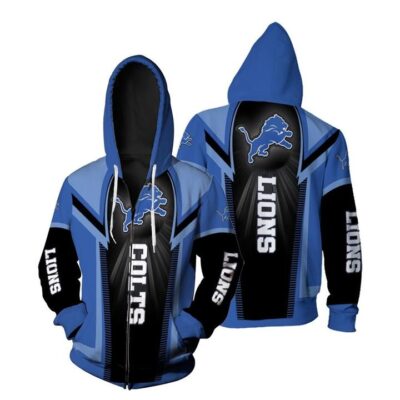Detroit Lions For Fans Zip Hoodie ZH00861