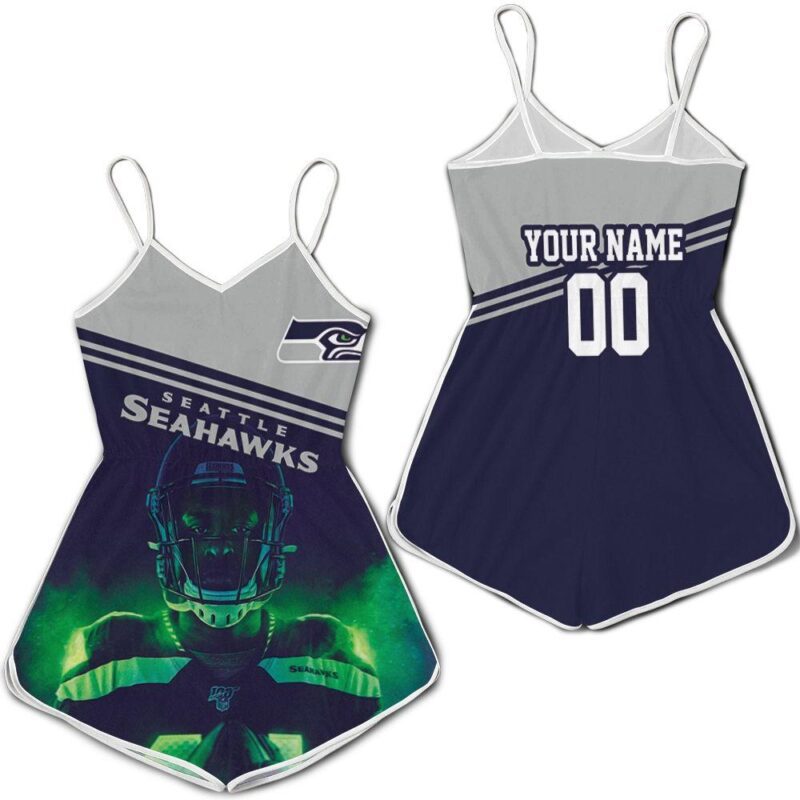 Dk Metcalf Seattle Seahawks Legend Champions 2020 Nfl Season Nfc West Champs Personalized Romper RJ02287