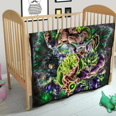 Dragon Ball Anime Tapestry - DB Villains Broly Super Saiyan Full Power Quilt Blanket 11 Dragon Ball Anime Tapestry DB Villains Broly Super Saiyan Full Power Quilt Blanket 11