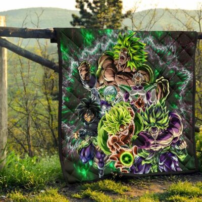 Dragon Ball Anime Tapestry - DB Villains Broly Super Saiyan Full Power Quilt Blanket 7 Dragon Ball Anime Tapestry DB Villains Broly Super Saiyan Full Power Quilt Blanket 7