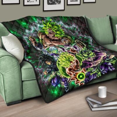 Dragon Ball Anime Tapestry - DB Villains Broly Super Saiyan Full Power Quilt Blanket 9 Dragon Ball Anime Tapestry DB Villains Broly Super Saiyan Full Power Quilt Blanket 9
