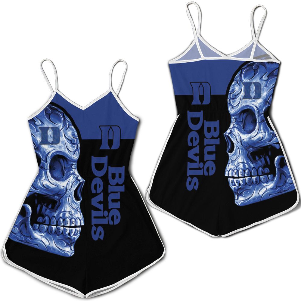 Duke-Blue-Devils-Ncaa-Skull-3d-jersey-Romper-RJ04733 Duke Blue Devils Ncaa Skull 3d jersey Romper RJ04733
