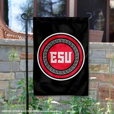 East Stroudsburg Warriors Wordmark Logo Garden Flag GF01685
