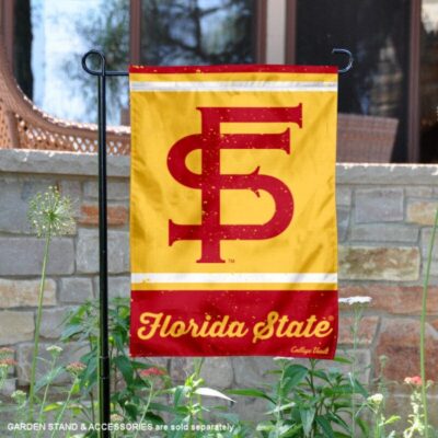 FSU Seminoles College Vault Logo Garden Flag GF00587