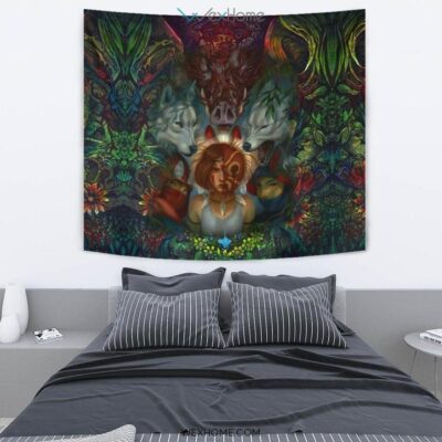 Fearless mononoke Wall Anime Tapestry 3