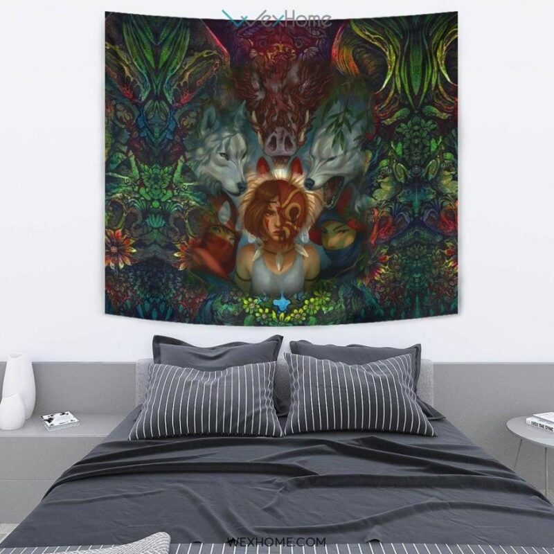 Fearless mononoke Wall Anime Tapestry 3