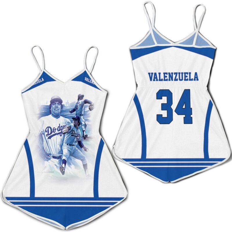 Fernando Valenzuela La Dodgers Romper RJ02544