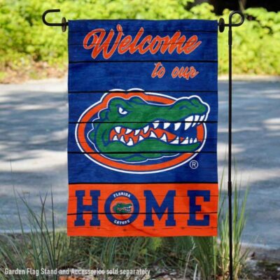 Florida Gators Welcome To Our Home Garden Flag GF00583