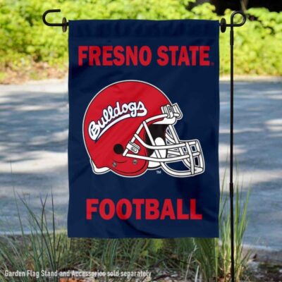 Fresno State Bulldogs Helmet Yard Garden Flag GF00150