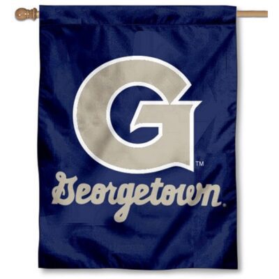 Georgetown Logo House Flag H0086