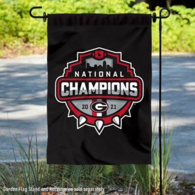 Georgia Bulldogs 2021 College Football National Champions Garden Flag GF00507
