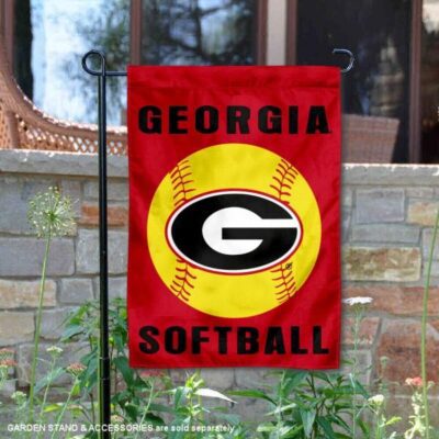 Georgia Bulldogs Softball Garden Flag GF00501