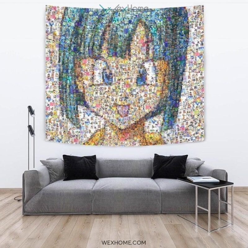 Graphic Art Bulma Tapestry For Dragon Ball Fan Gift Idea 3