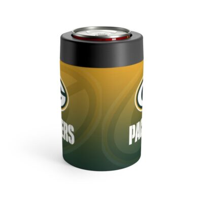 Green Bay Packers NFL Stainless Steel Can Holder 2 1