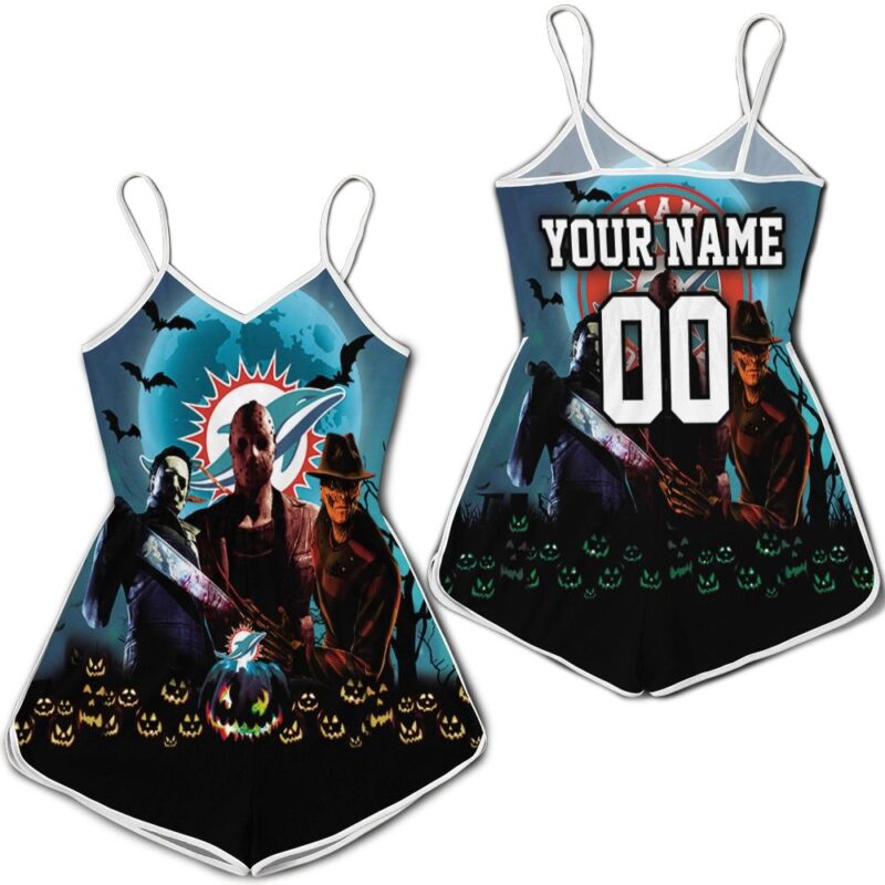 Halloween Dolphins 3d Personalized Romper RJ02538