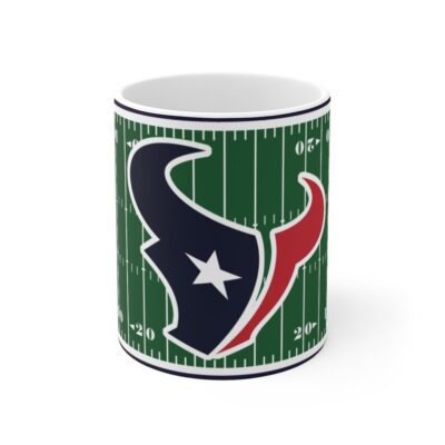 Houston Texans Football Field NFL Mug 4