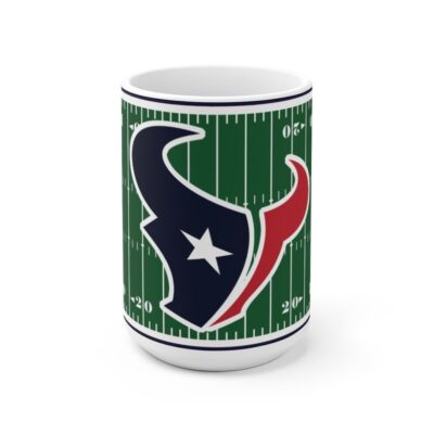 Houston Texans Football Field NFL Mug