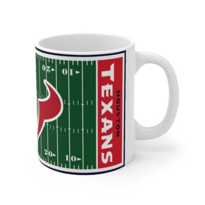 Houston Texans Football Field NFL Mug 5