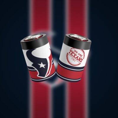 Houston Texans NFL Stainless Steel Can Holder