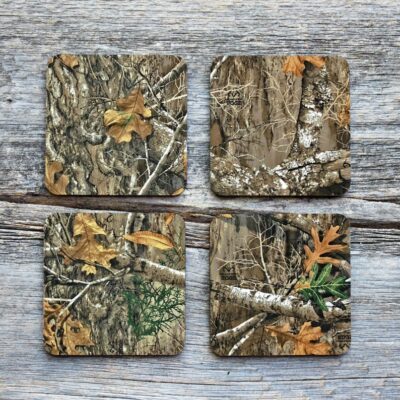 Hunting Cameo Drinkware Coaster (Set of 4)