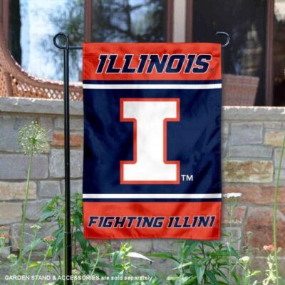 Illinois Fighting Illini Garden Flag GF00270