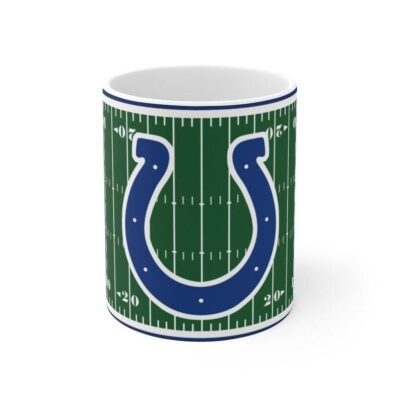 Indianapolis Colts Football Field NFL Mug 3