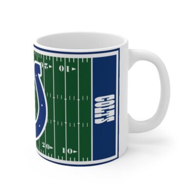 Indianapolis Colts Football Field NFL Mug 4