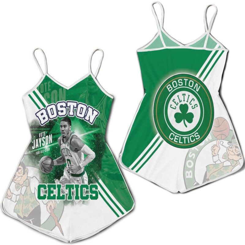 Jayson Tatum 0 Boston Celtics For All Star Romper RJ05049