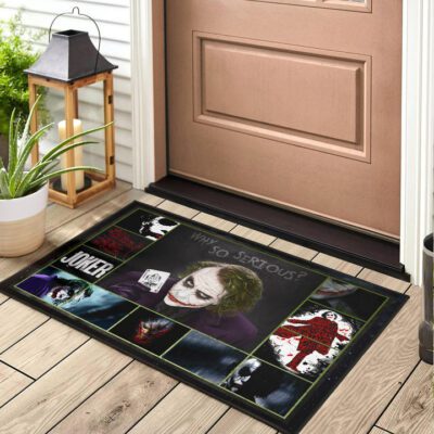Joker Quote Door Mat Movie Car Accessories Custom For Fans Welcome Mat 2 Joker Quote Door Mat Movie Car Accessories Custom For Fans Welcome Mat 2 1