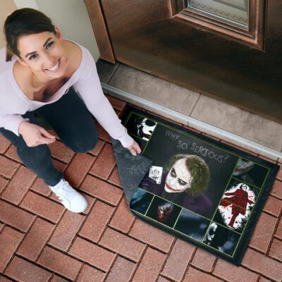 Joker Quote Door Mat Movie Car Accessories Custom For Fans Welcome Mat 4 Joker Quote Door Mat Movie Car Accessories Custom For Fans Welcome Mat 4 1