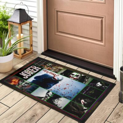 Joker The Clown Door Mat Movie Home Decor Custom For Fans Welcome Mat 2 Joker The Clown Door Mat Movie Home Decor Custom For Fans Welcome Mat 2