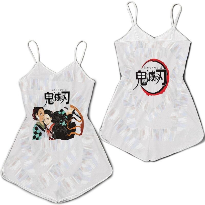 Kamado tanjiro kamado nezuko kimetsu no yaiba Romper RJ01951